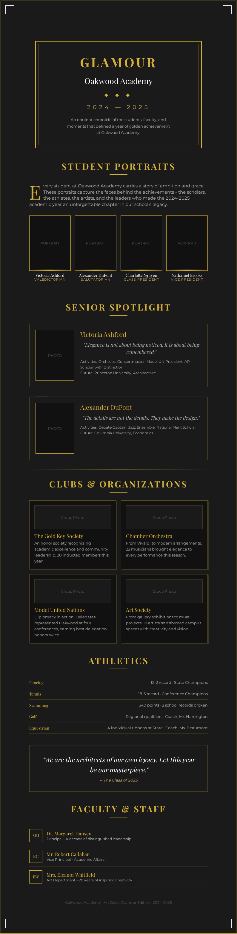Art Deco Glamour Yearbook